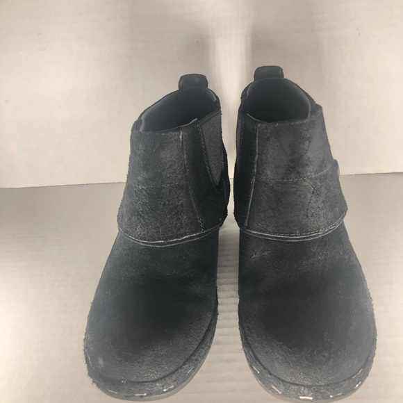 Merrill Black Button Suede Ankle Booties Women’s size 10 - Picture 9 of 16
